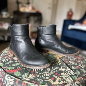 Black Franco Sarto Hawk Boots